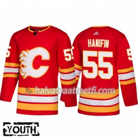 Lasten NHL Calgary Flames Pelipaita Noah Hanifin 55 Alternate Adidas 2018-19 Authentic